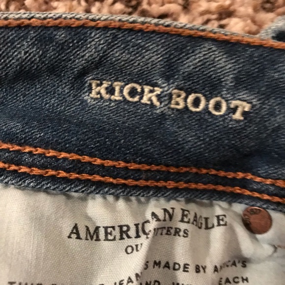 American Eagle kick boot flare jeans - Picture 5 of 8
